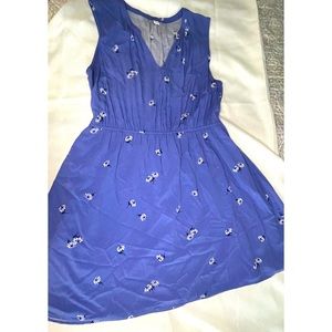Old Navy Periwinkle Floral Dress